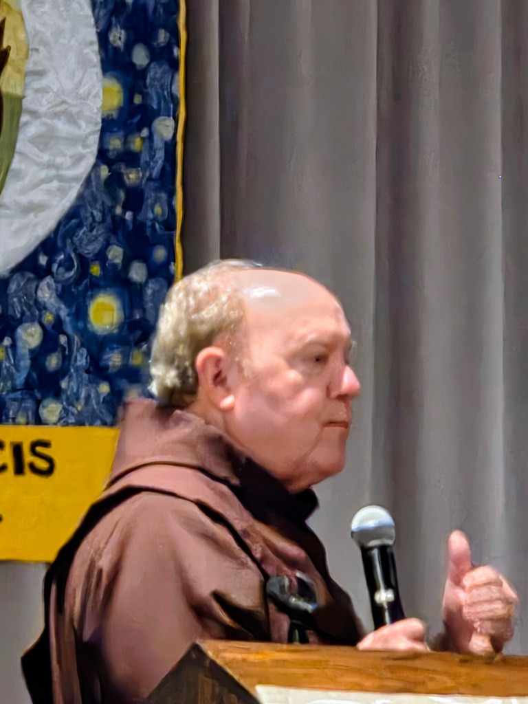 Br. Bill, a great speaker!